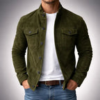 ICON™: CHAQUETA EN PIEL DE ANTE
