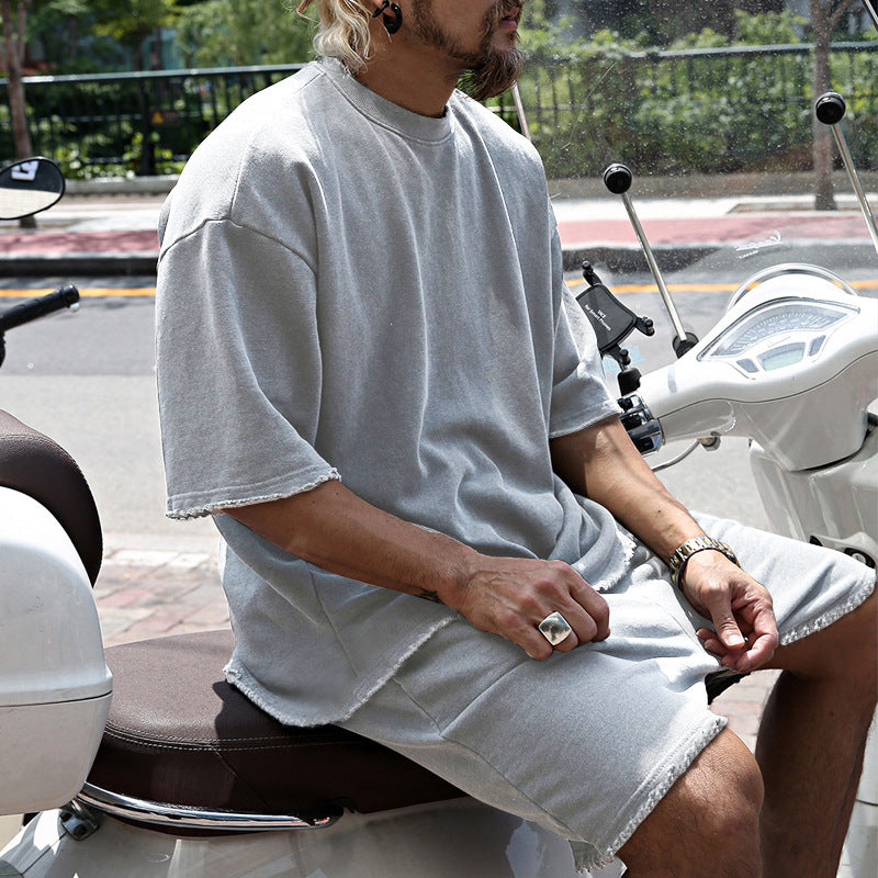 DANTE: Conjunto deportivo informal, liso y sin mangas