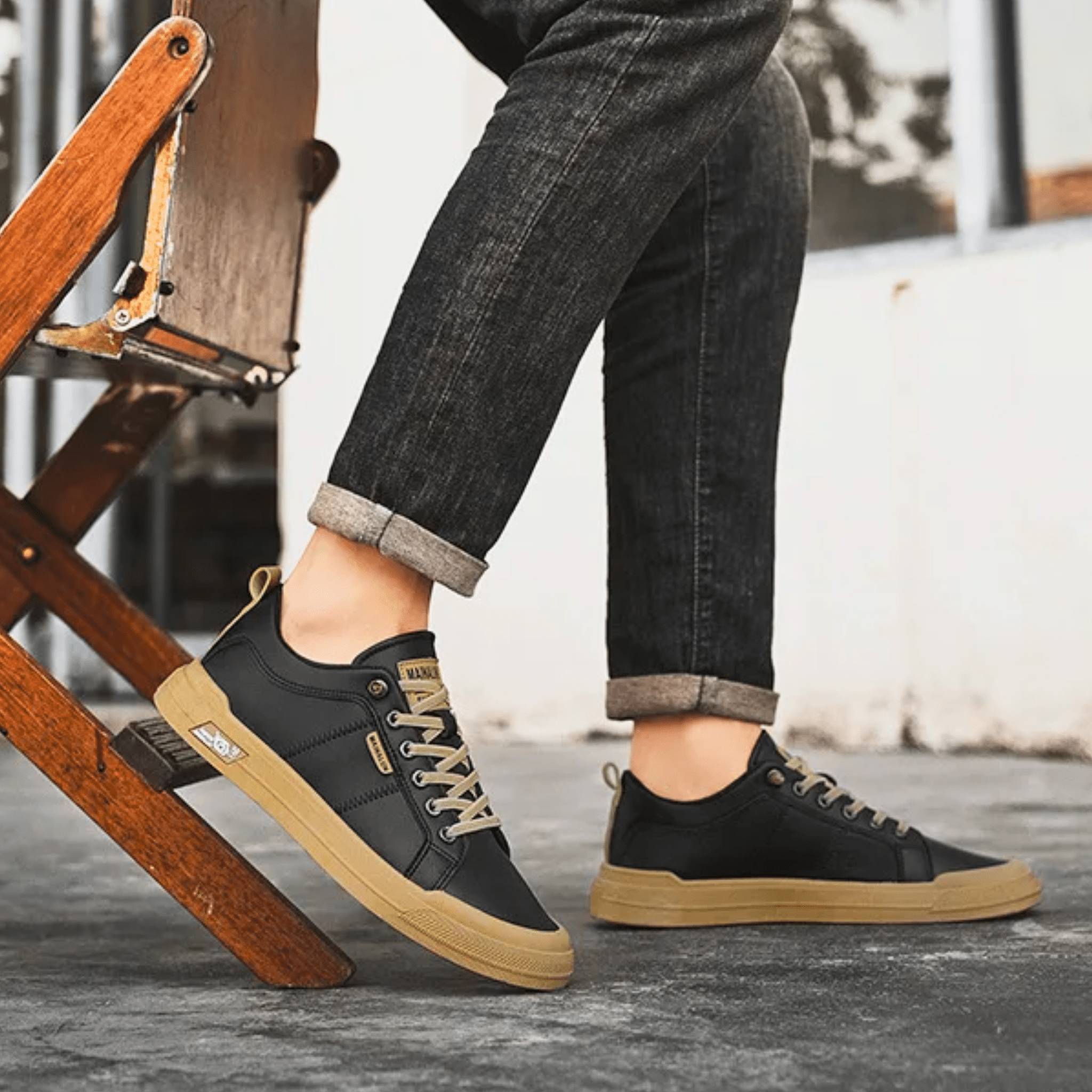 ZAPATILLAS DE PIEL ASHTON