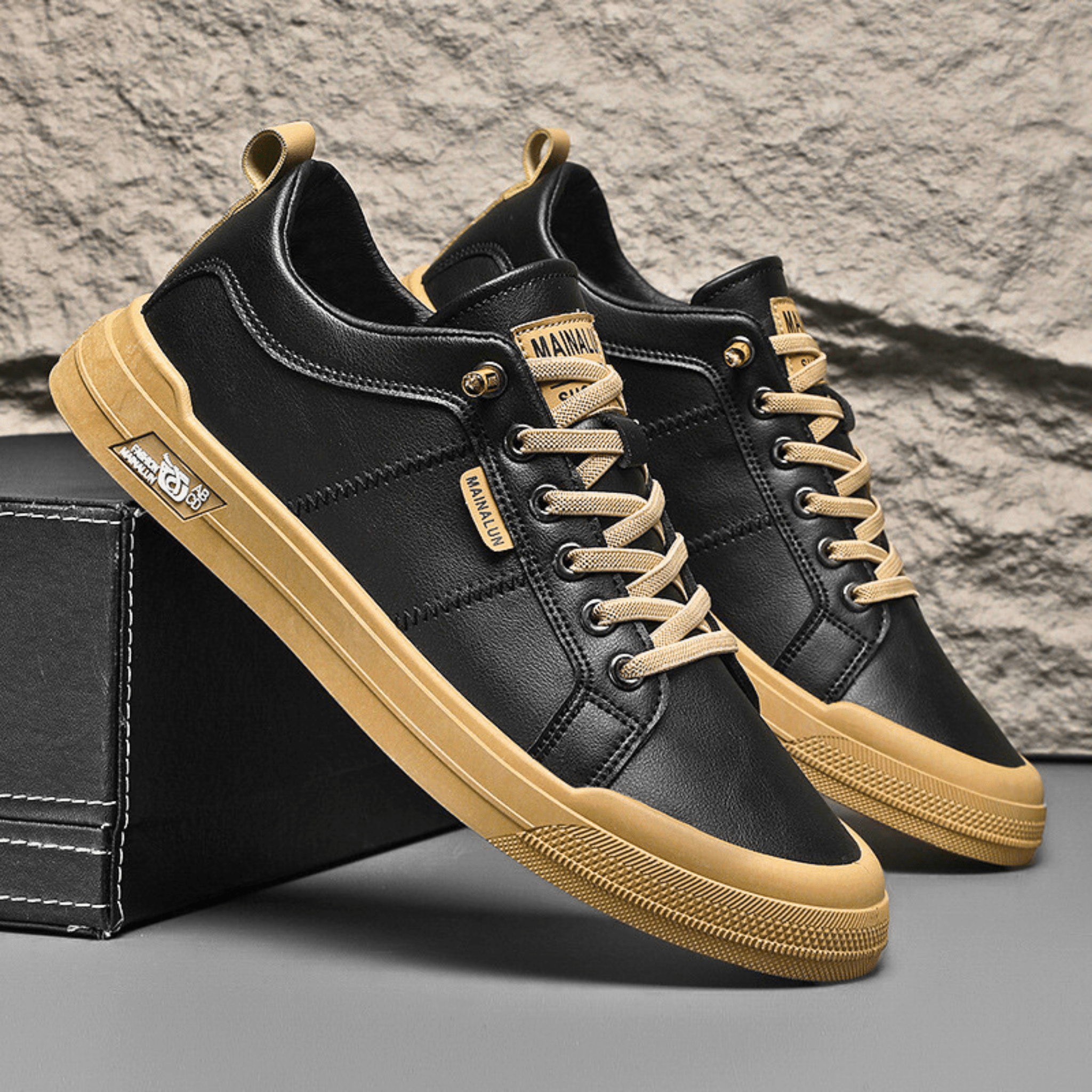 ZAPATILLAS DE PIEL ASHTON