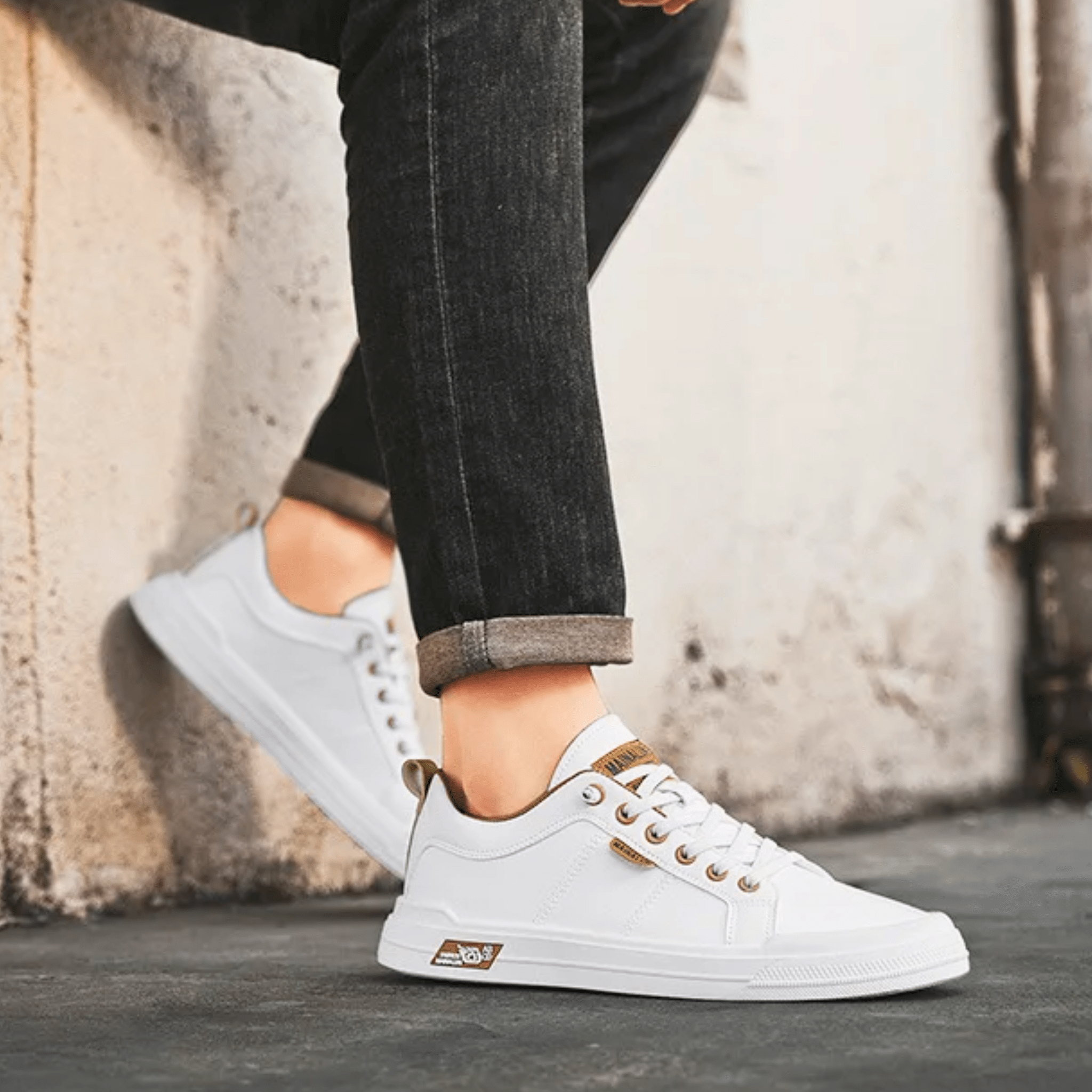ZAPATILLAS DE PIEL ASHTON